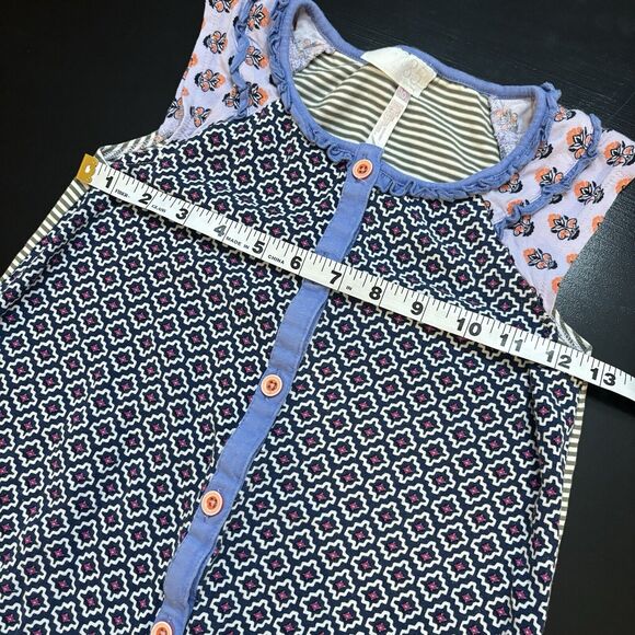 435 Matilda Jane Girl's Size 10 Someone Special Tank Top Multi-Pattern Purple - Picture 6 of 6